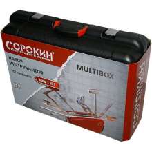 Набор инструментов в кейсе Сорокин Multibox 1.201