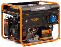 Генератор бензиновый DAEWOO GDA 8500 DPE-3 DUAL POWER 220=380