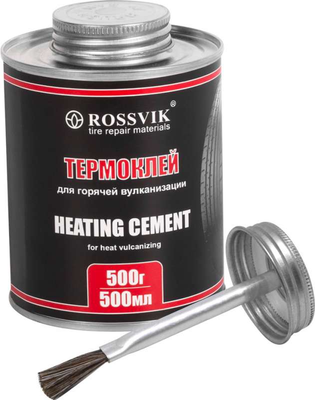 Термоклей ROSSVIK 500мл/500г (банка с кистью) TG.05.X.K.1
